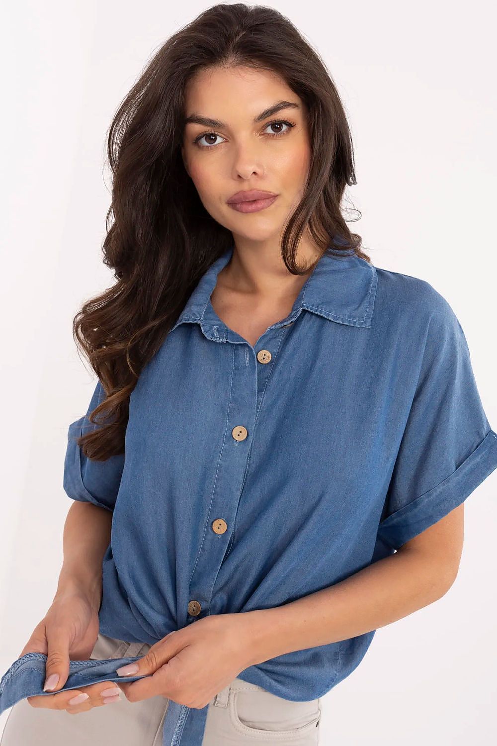  Overhemd met lange mouwen model 213594 Italy Moda 