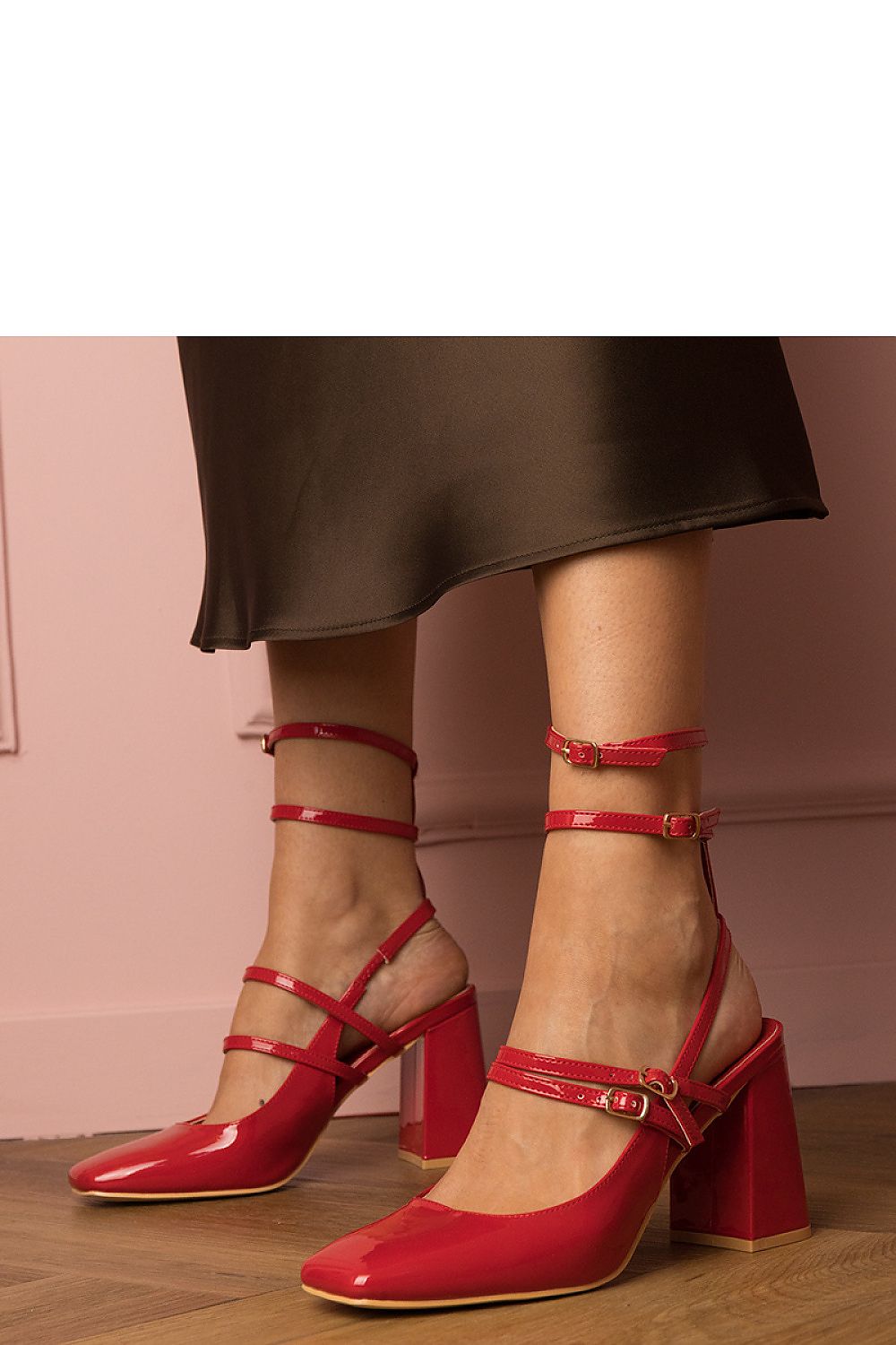  Pumps met dikke hak model 213750 PRIMO 