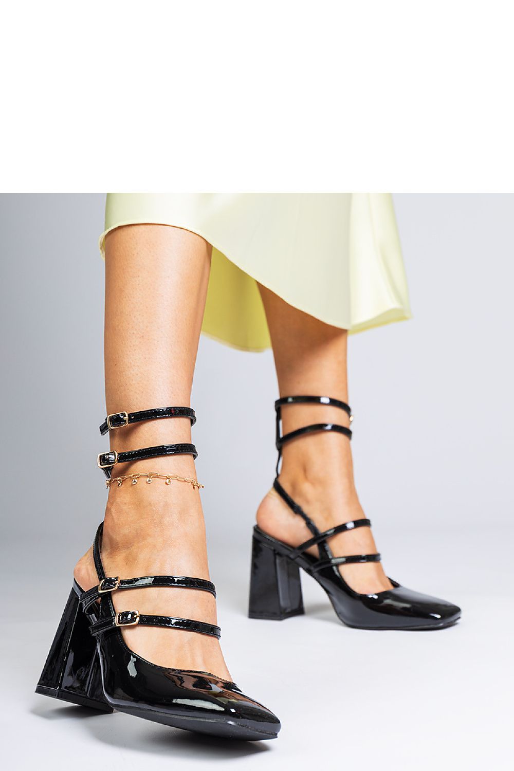  Pumps met dikke hak model 213752 PRIMO 