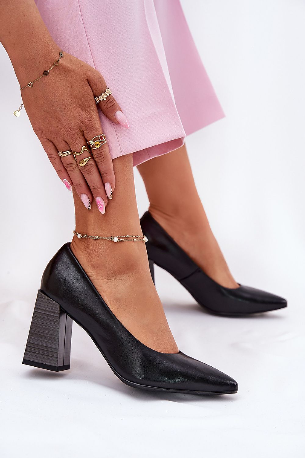  Pumps met dikke hak model 213893 Step in style 