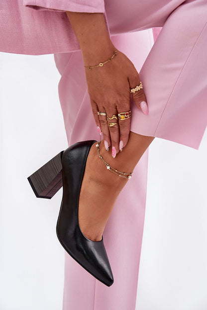  Pumps met dikke hak model 213893 Step in style 