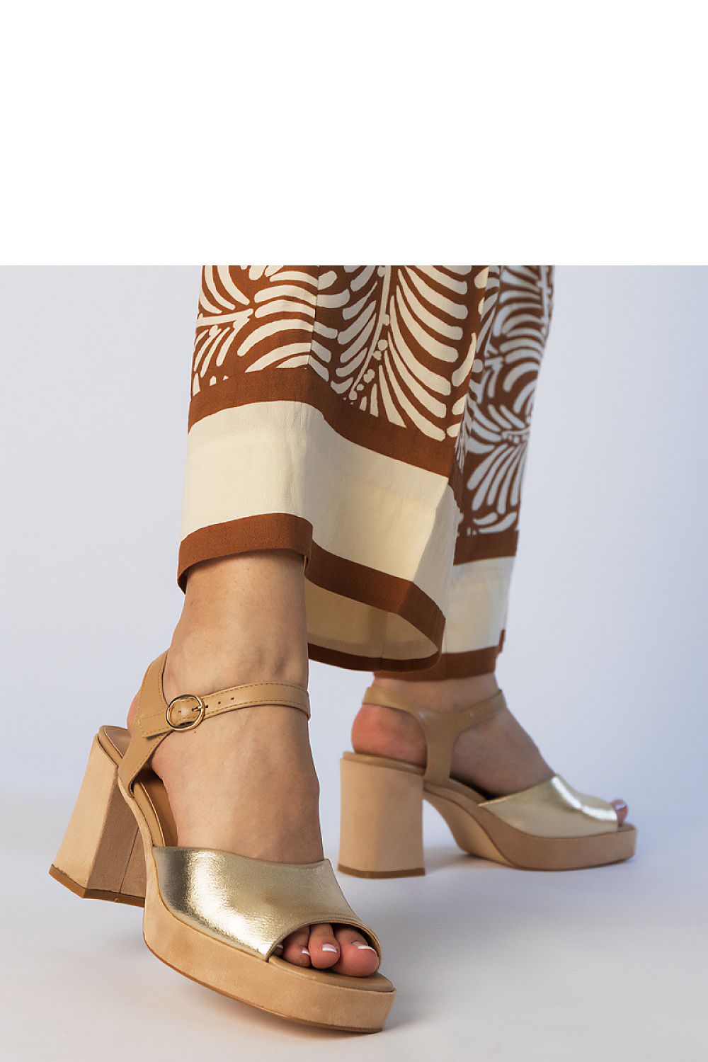  sandalen op hak model 214002 PRIMO 