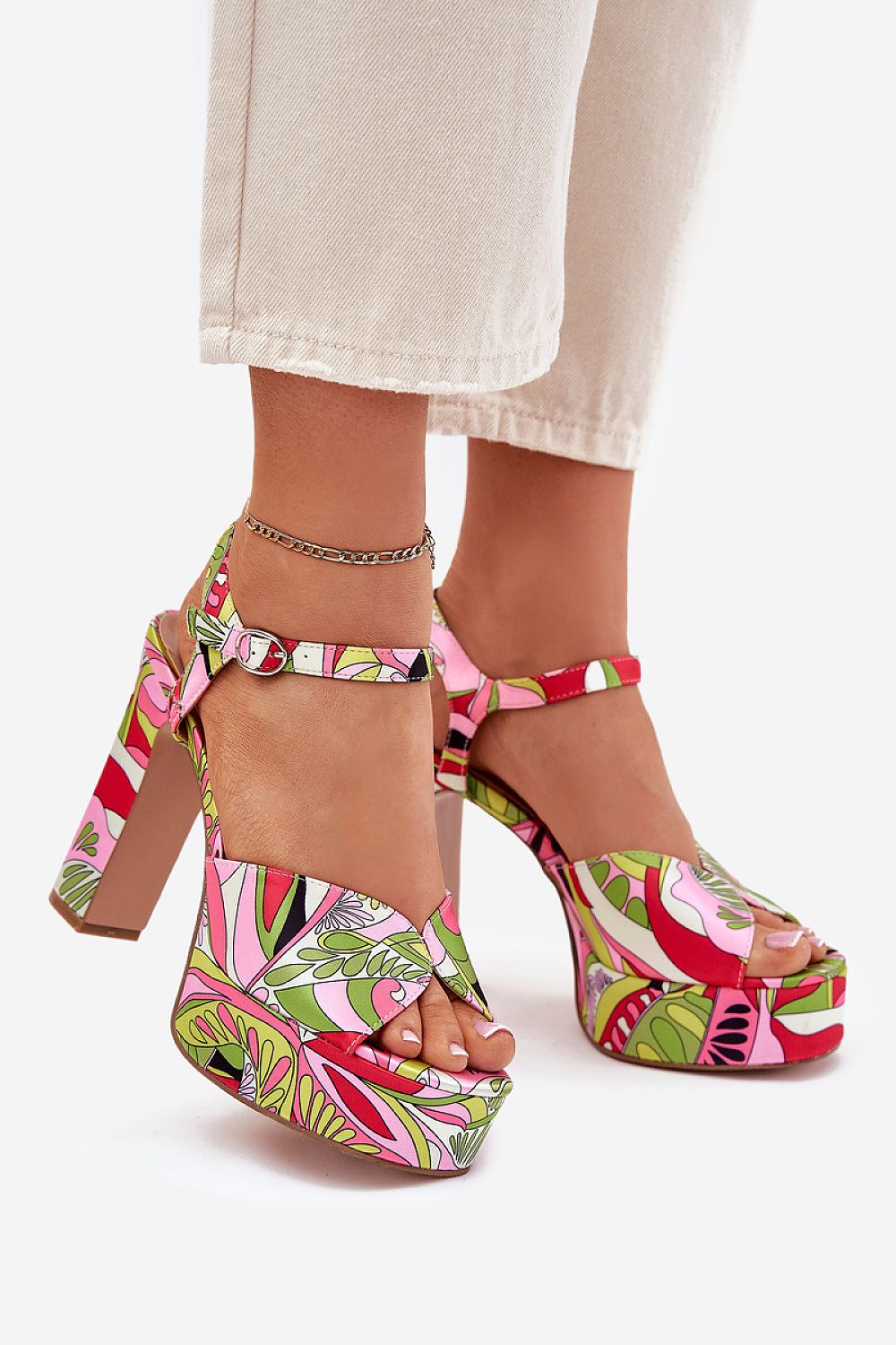  sandalen op hak model 214389 Step in style 