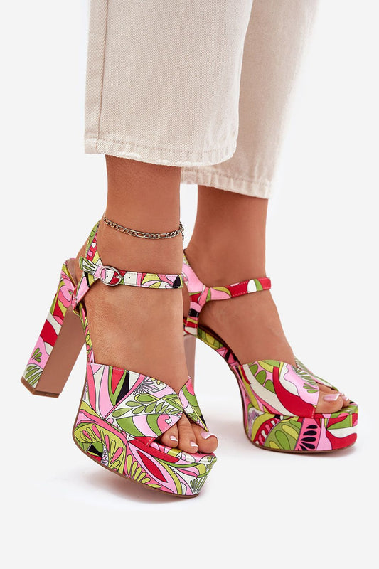  sandalen op hak model 214389 Step in style 