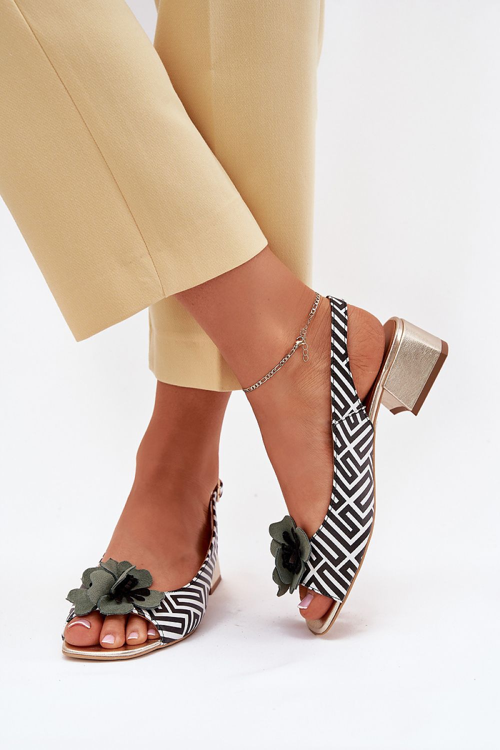  sandalen op hak model 214683 Step in style 