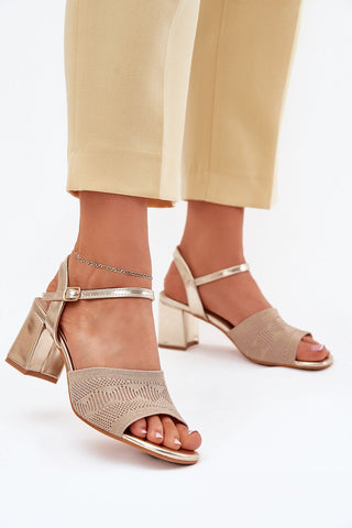  sandalen op hak model 214685 Step in style 