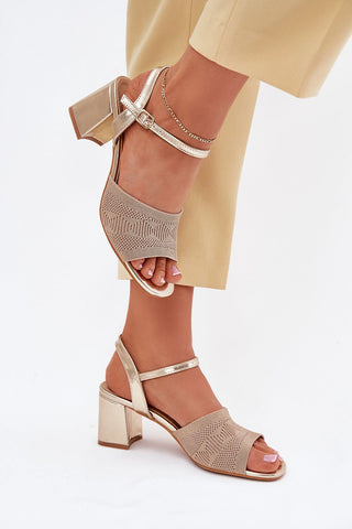  sandalen op hak model 214685 Step in style 