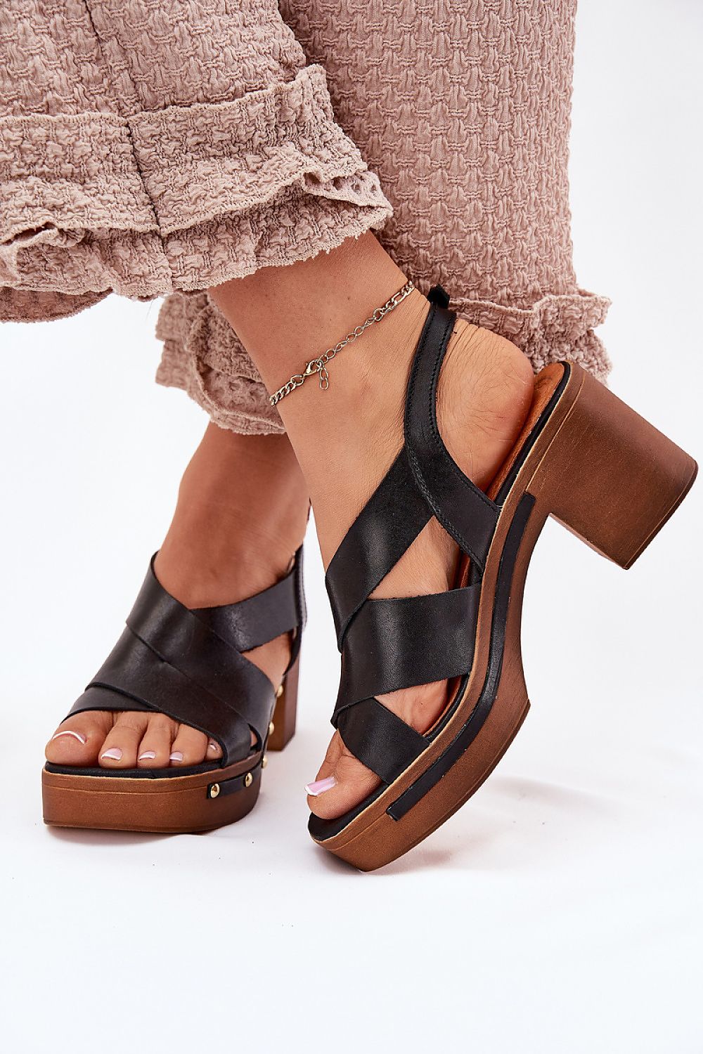  sandalen op hak model 214744 Step in style 