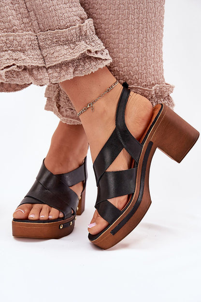  sandalen op hak model 214744 Step in style 