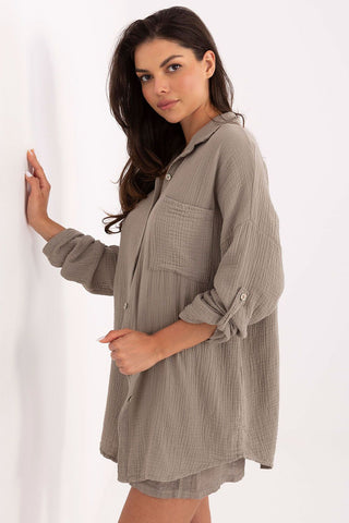  Overhemd met lange mouwen model 215497 Italy Moda 
