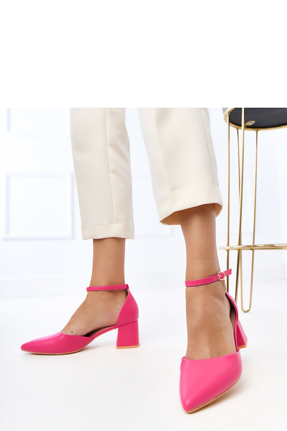  Pumps met dikke hak model 215589 PRIMO 
