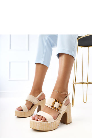  sandalen op hak model 215594 PRIMO 