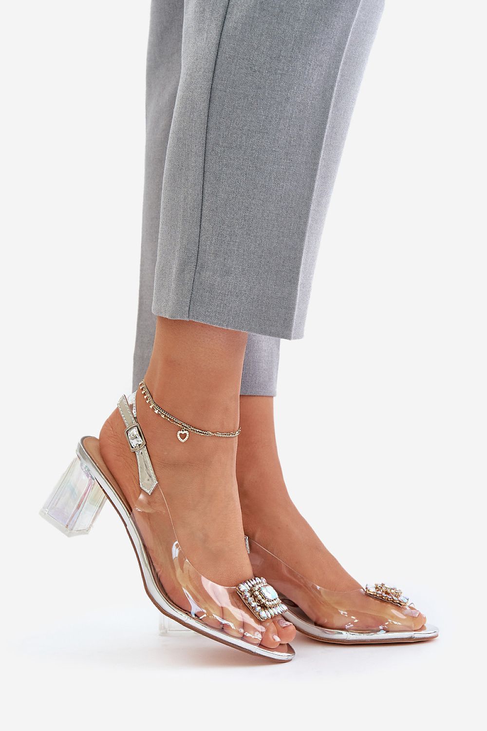  sandalen op hak model 215722 Step in style 