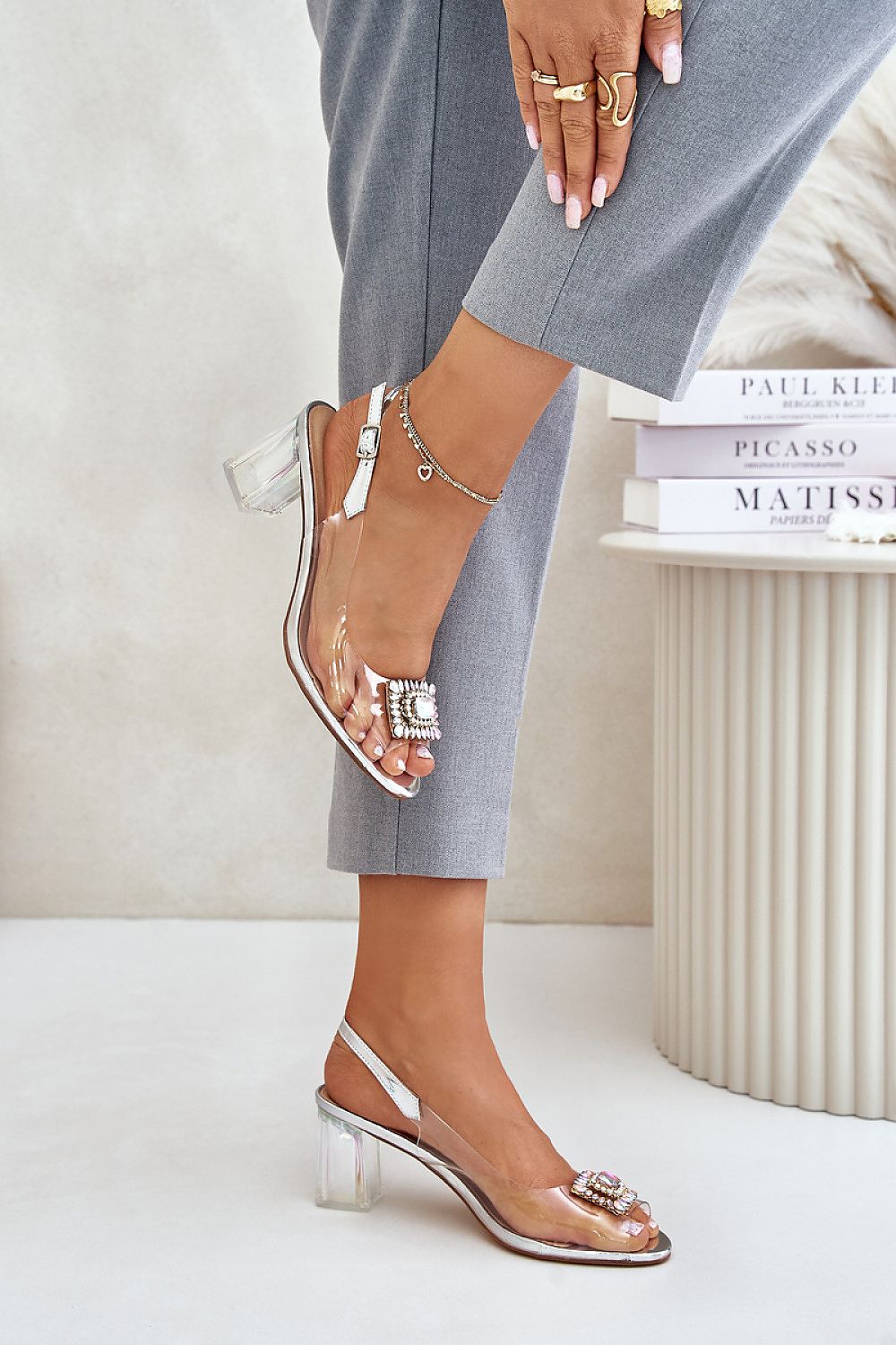  sandalen op hak model 215722 Step in style 