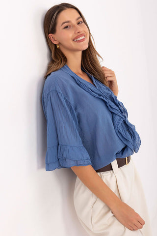  Damesoverhemd model 215810 Italy Moda 