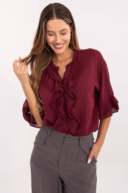  Damesoverhemd model 215811 Italy Moda 