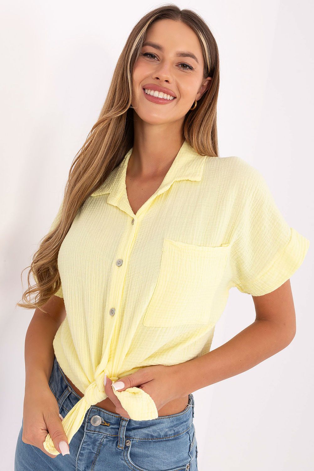  Overhemd met korte mouwen model 215929 Italy Moda 