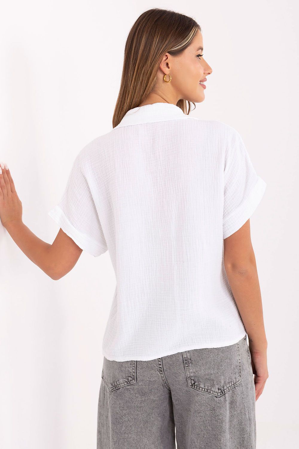  Overhemd met korte mouwen model 215930 Italy Moda 