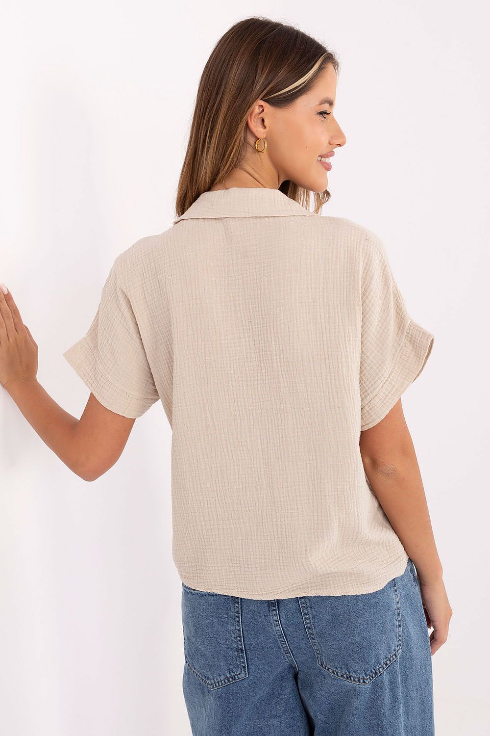  Overhemd met korte mouwen model 215931 Italy Moda 