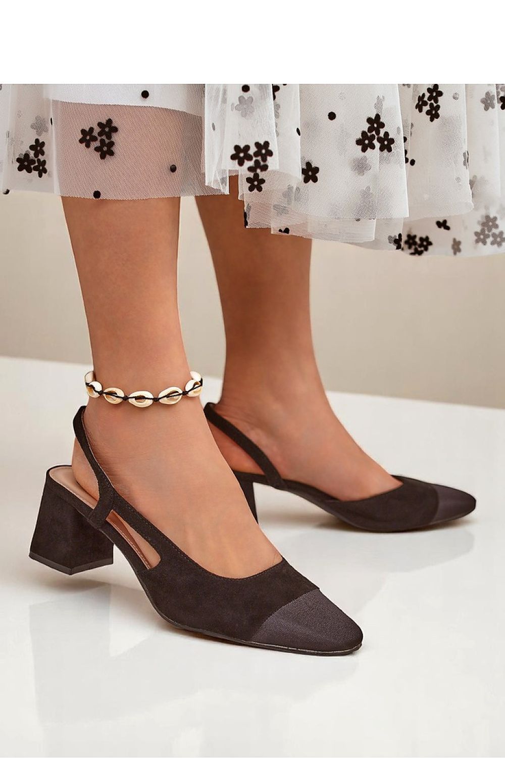  Pumps met dikke hak model 216266 PRIMO 