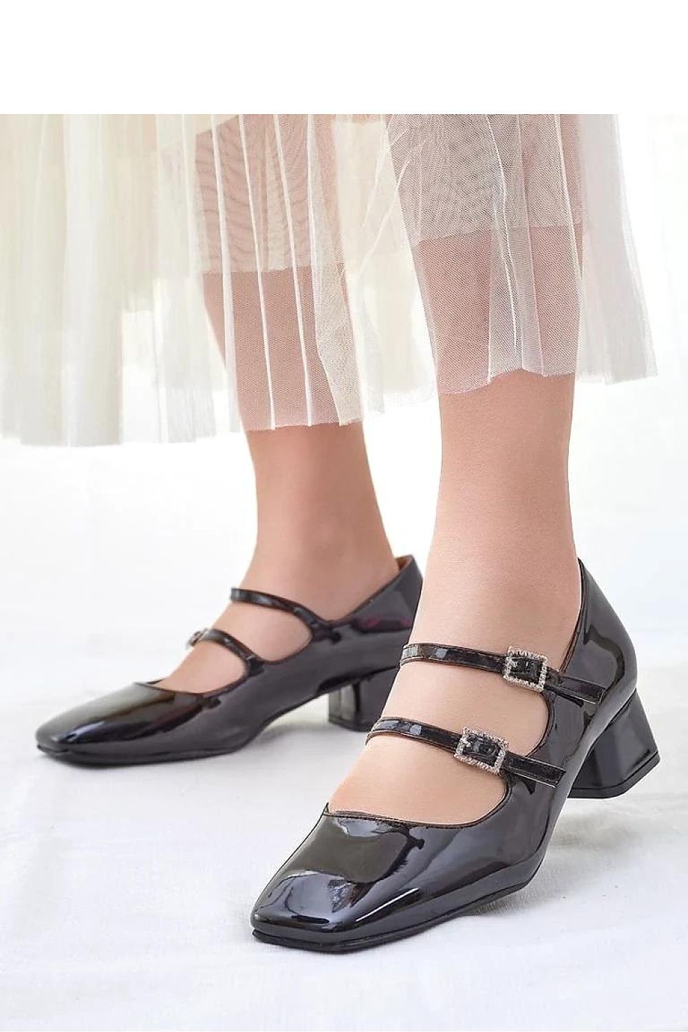  Pumps met dikke hak model 216275 PRIMO 