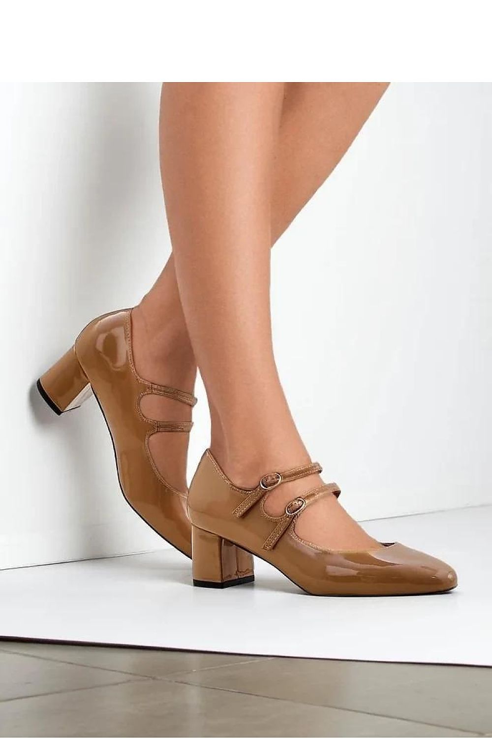  Pumps met dikke hak model 216276 PRIMO 
