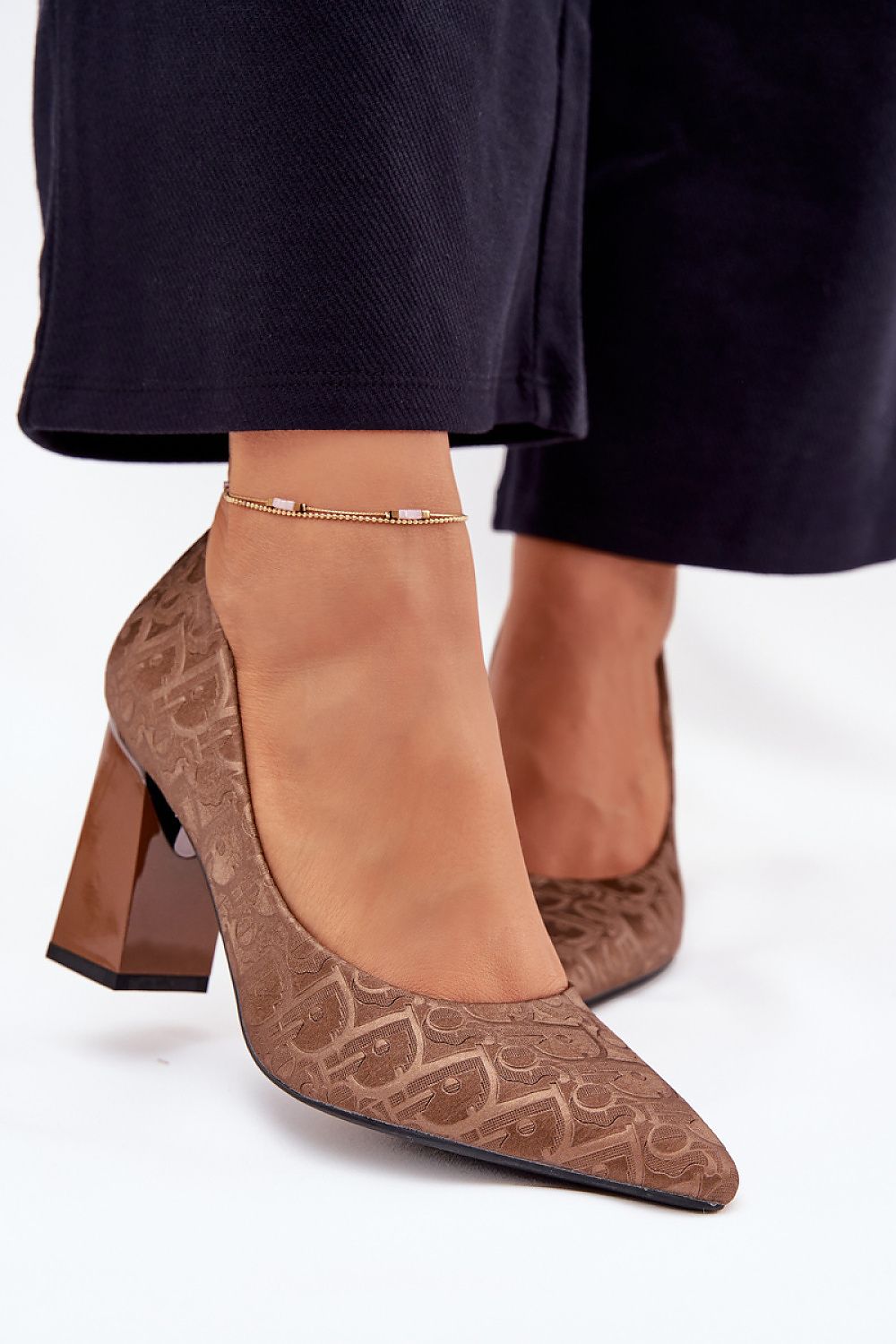  Pumps met dikke hak model 216309 Step in style 