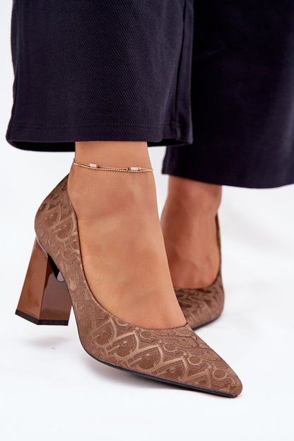  Pumps met dikke hak model 216309 Step in style 