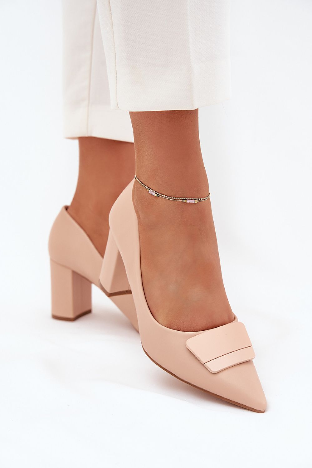  Pumps met dikke hak model 216313 Step in style 