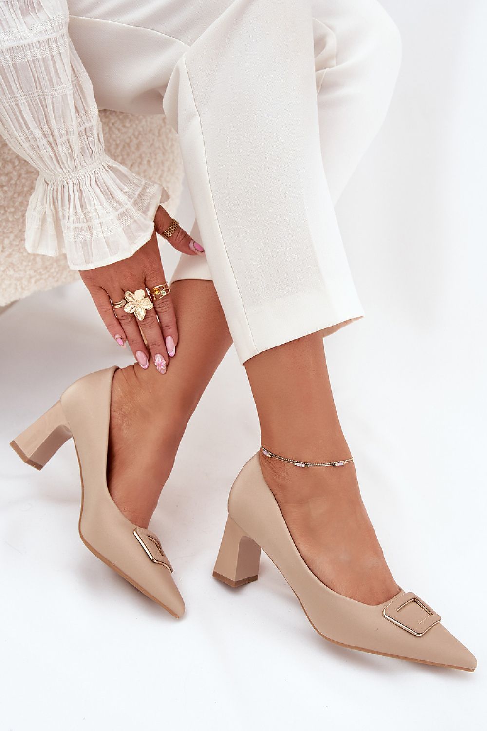  Pumps met dikke hak model 216314 Step in style 