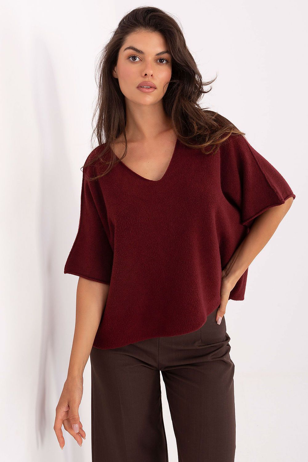  Trui met korte mouwen model 216680 Italy Moda 