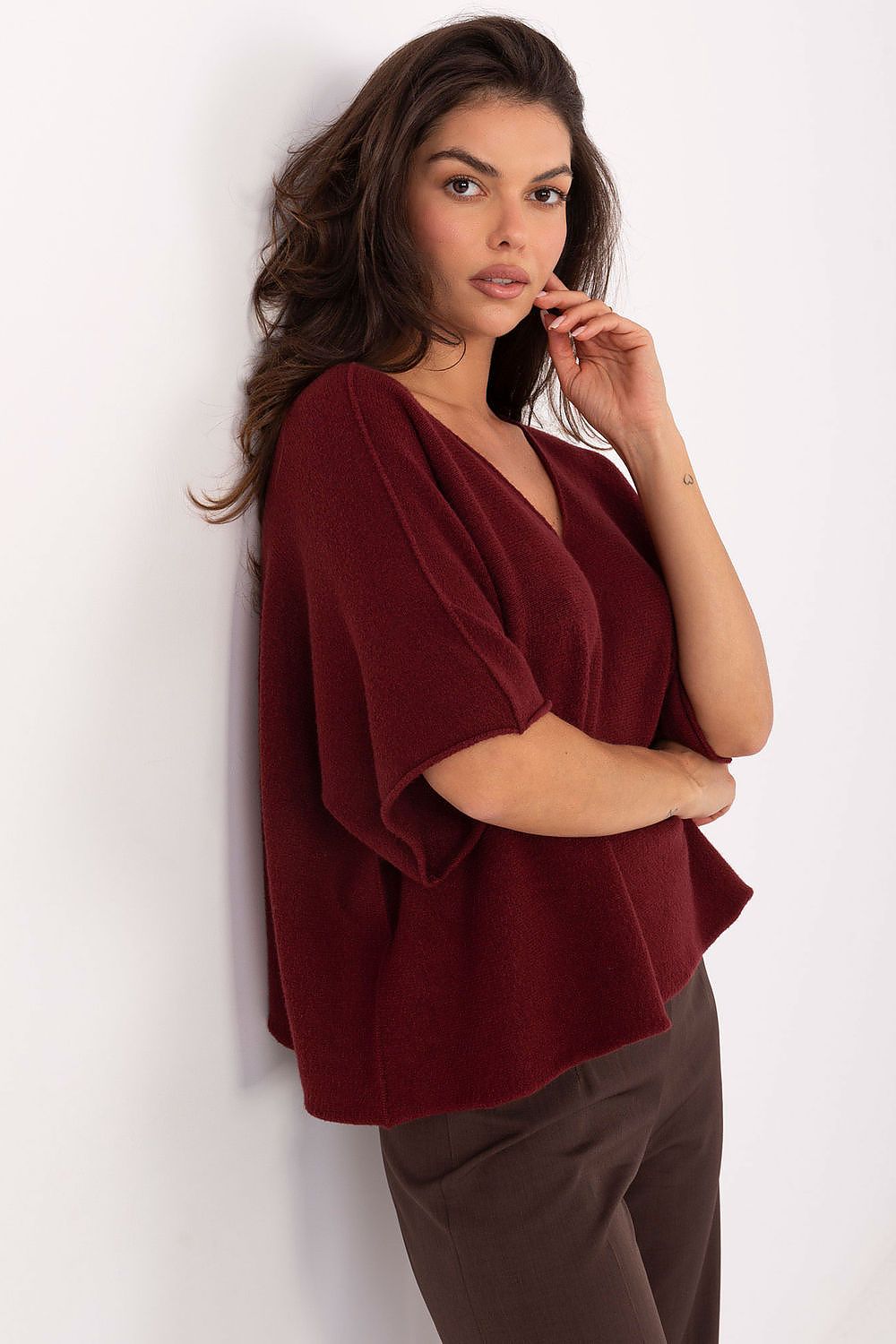  Trui met korte mouwen model 216680 Italy Moda 