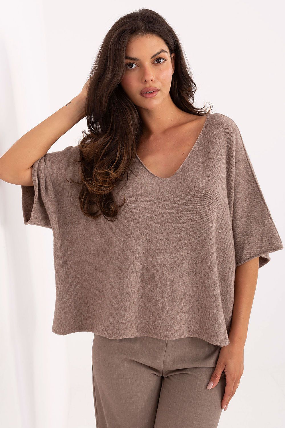  Trui met korte mouwen model 216681 Italy Moda 
