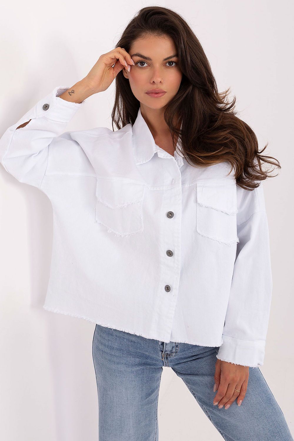  Overhemd met lange mouwen model 216736 Rue Paris 