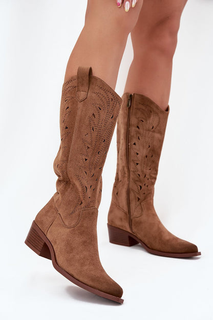  Laarzen met hoge hakken model 216785 Step in style 