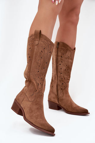 Laarzen met hoge hakken model 216785 Step in style 