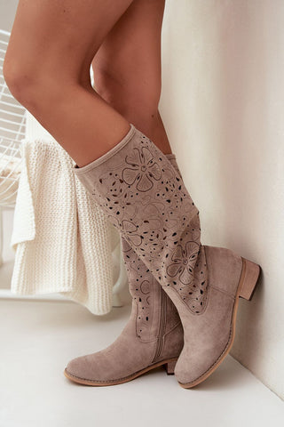  Laarzen met hoge hakken model 216786 Step in style 