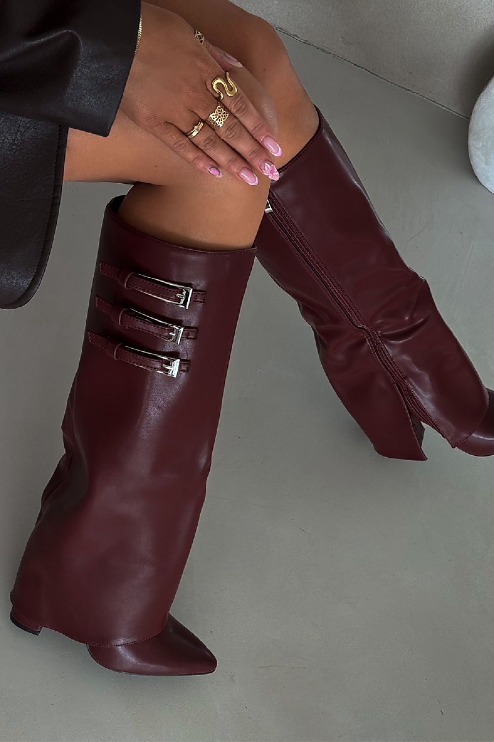  Laarzen met hoge hakken model 216787 Step in style 