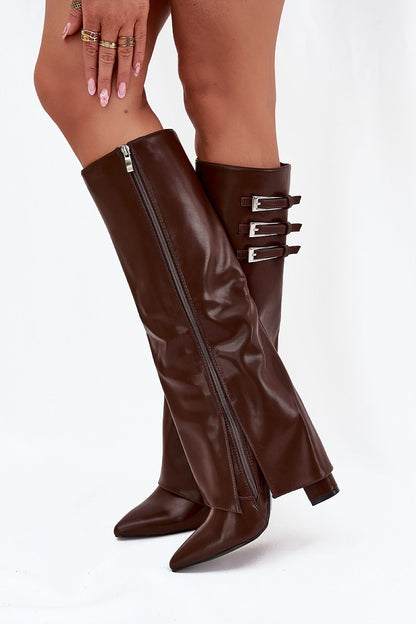  Laarzen met hoge hakken model 216788 Step in style 