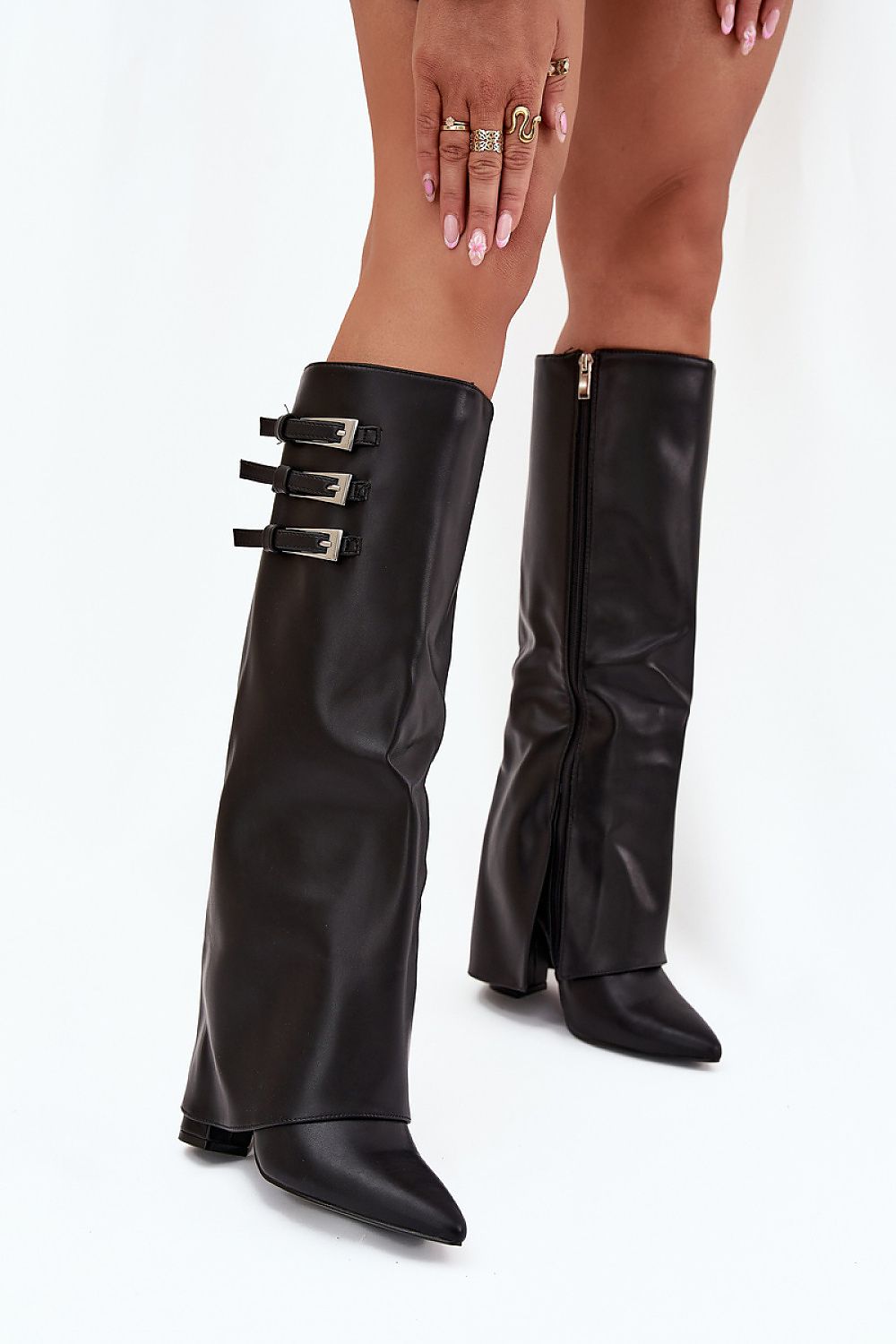  Laarzen met hoge hakken model 216789 Step in style 