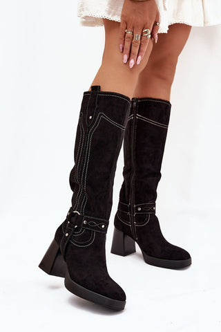  Laarzen met hoge hakken model 216796 Step in style 