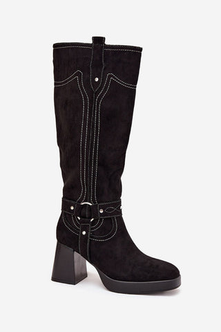  Laarzen met hoge hakken model 216796 Step in style 