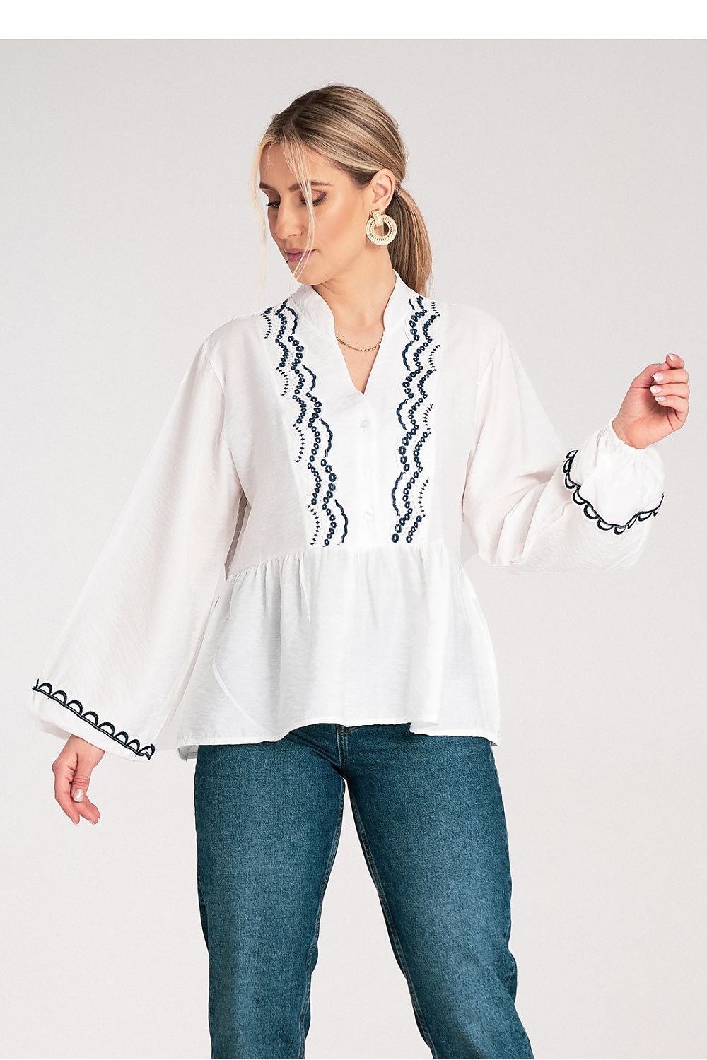  blouse model 217067 Figl 