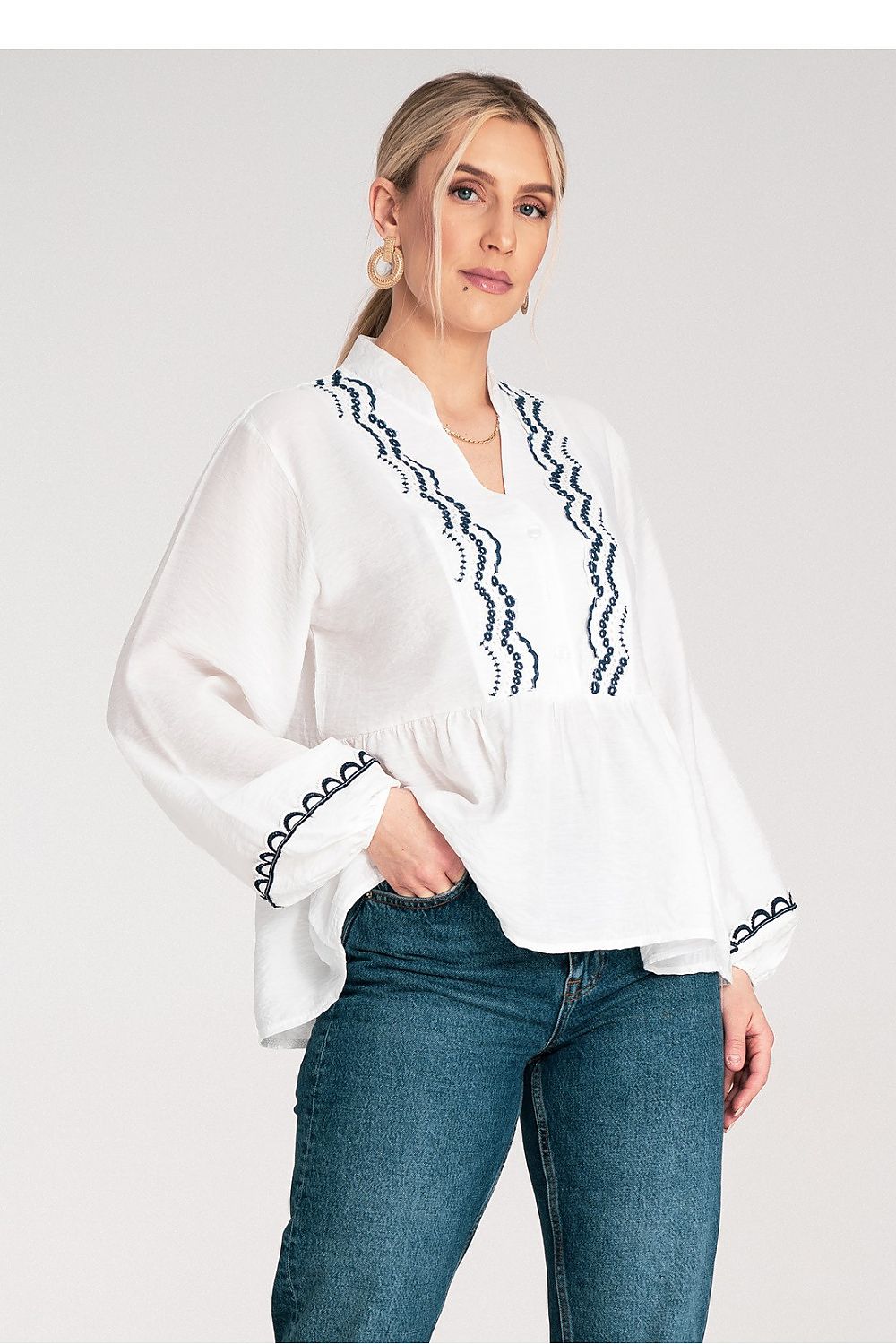  blouse model 217067 Figl 