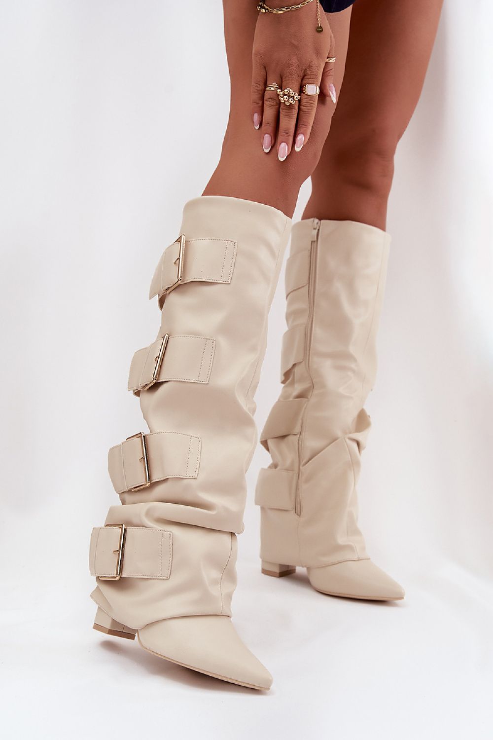  Laarzen met hoge hakken model 217202 Step in style 