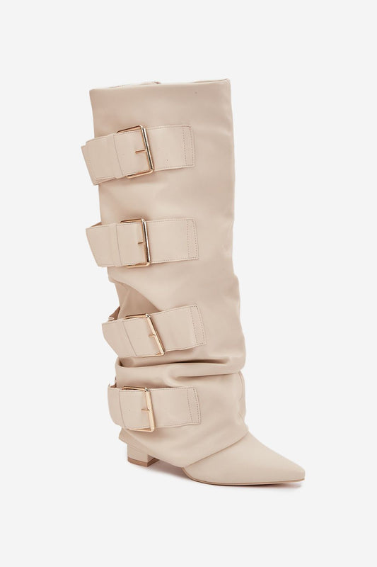  Laarzen met hoge hakken model 217202 Step in style 