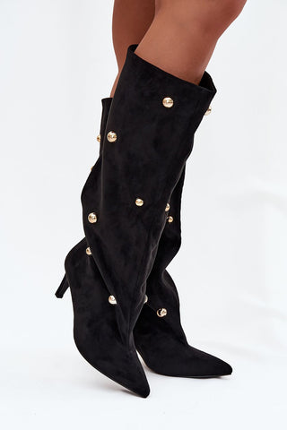  Laarzen met hoge hakken model 217205 Step in style 