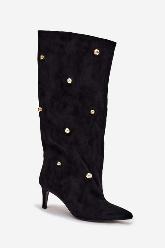  Laarzen met hoge hakken model 217205 Step in style 