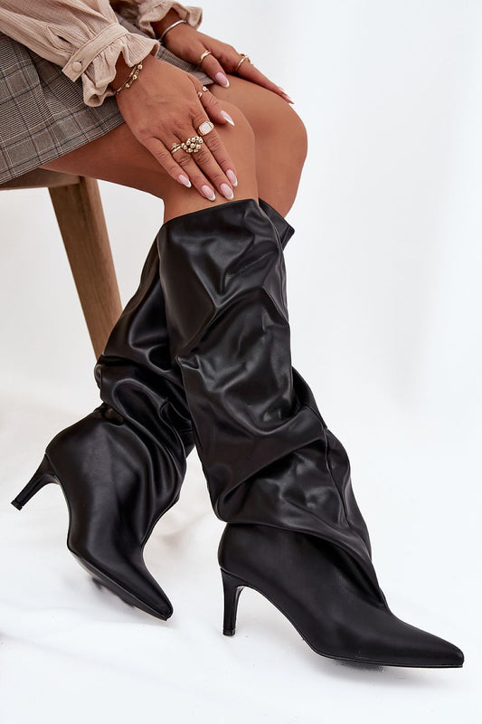  Laarzen met hoge hakken model 217206 Step in style 