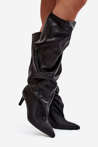 Laarzen met hoge hakken model 217206 Step in style 